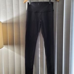 Alo metallic coated yoga leggings